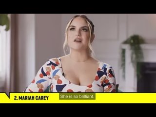 jojo talking about mariah carey as one of her musical influences. big tits big ass mature